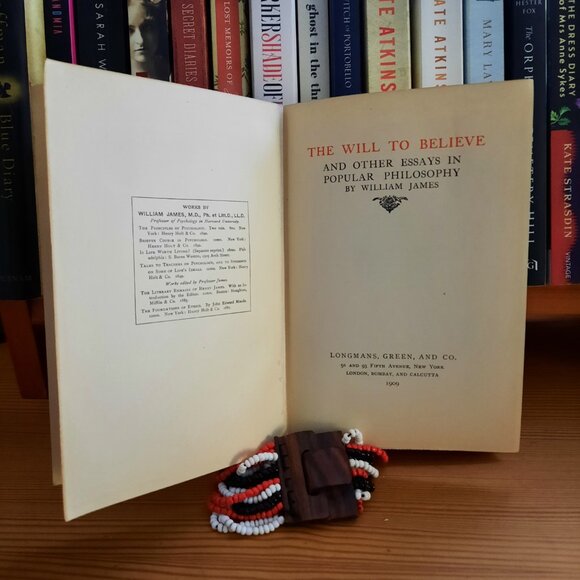 The Will To Believe by William James (1909) - Picture 3 of 4